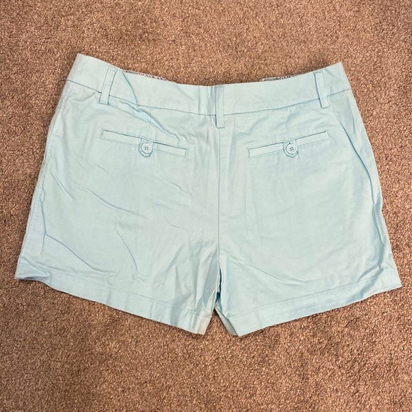 EUC Womens Size 10 Minty Blue Shorts. 4inch inseam - Picture 2 of 5